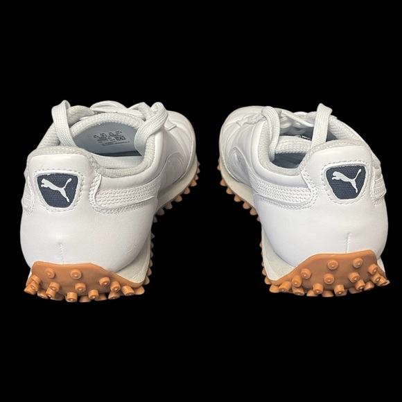 PUMA Easy Rider Leather Retro Sneakers - White 6.5 - Picture 3 of 6